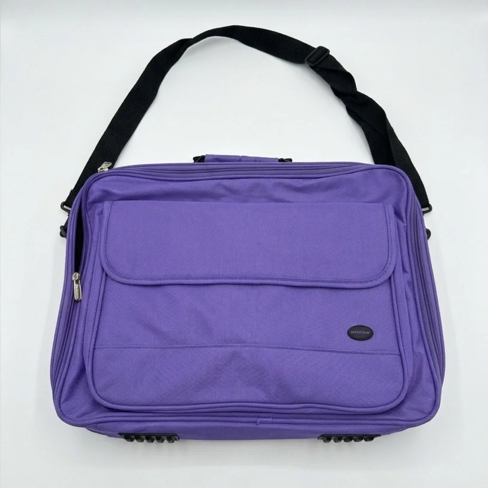 Oliepops Laptop Messenger Bag in Purple